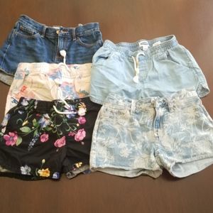 Girl's Summer Shorts Size L (10-12). Bundled